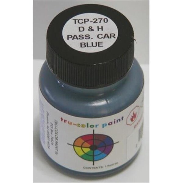 Tru-Color Paint TCP270 Airbrush D & H Passenger Car - Blue 10 TCP270 - main